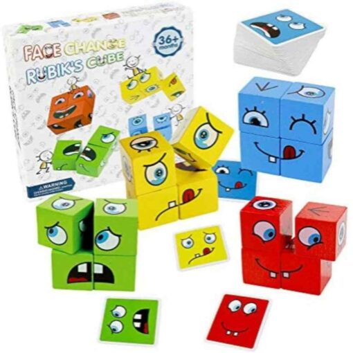 Rubik's cube à changement de visage