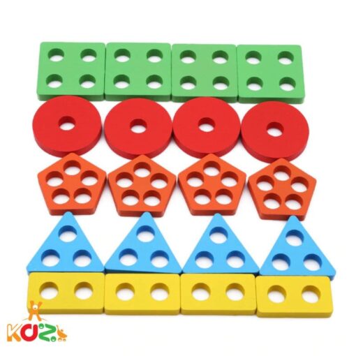 ⁦لوحة ألغاز هندسية geometric puzzle plate⁩ - الصورة ⁦3⁩