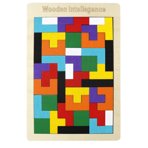 ⁦Puzzle color لعبة بازل تركيب خشبية⁩ - الصورة ⁦4⁩
