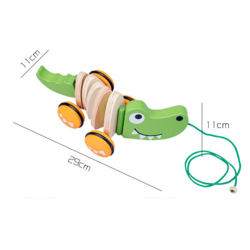 ⁦Cartoon tractors animals - crocodile⁩ - الصورة ⁦2⁩