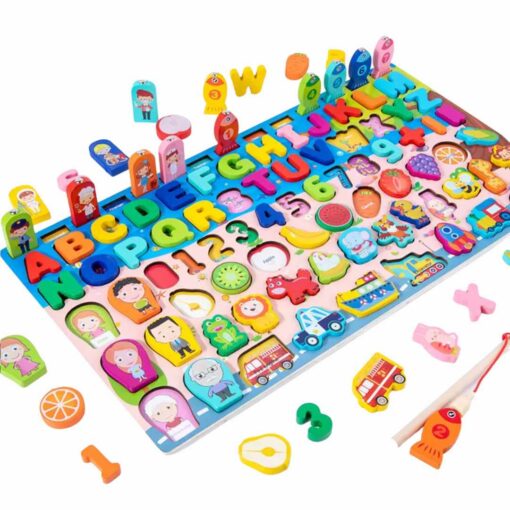Educational wooden board for kids 2
