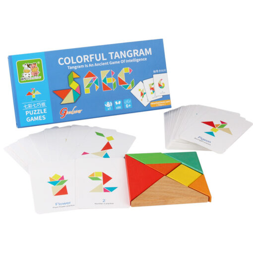 لغز التنمية الفكرية التفاعلية  Tangram