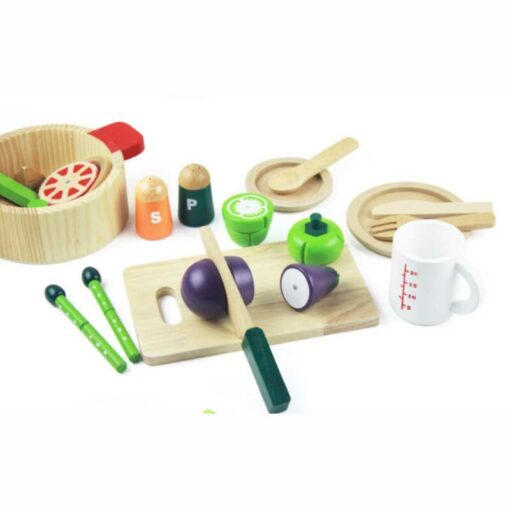 ⁦wooden cutting set⁩ - الصورة ⁦9⁩