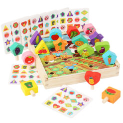 Alternative view of Fruit and vegetable puzzle