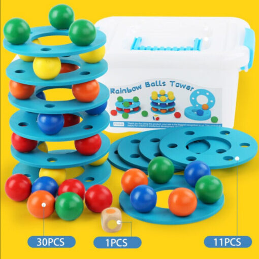 ⁦Rainbow balls Tower⁩ - الصورة ⁦7⁩