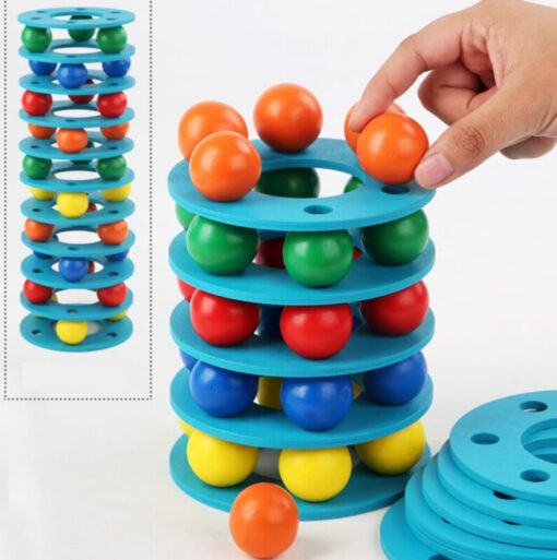 ⁦Rainbow balls Tower⁩ - الصورة ⁦2⁩