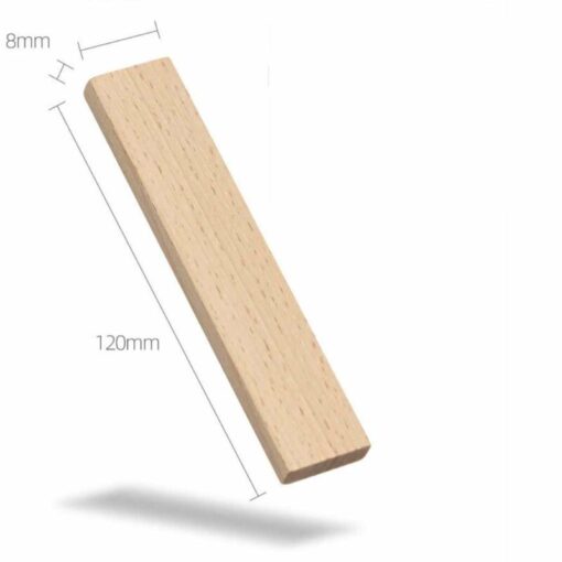 ⁦wooden building block 125pcs  color⁩ - الصورة ⁦6⁩