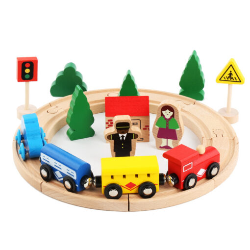 ⁦Wooden Train DIY Assembly⁩ - الصورة ⁦6⁩