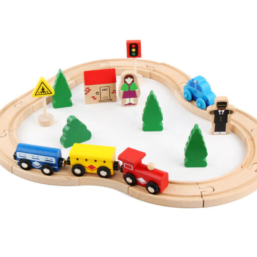 ⁦Wooden Train DIY Assembly⁩ - الصورة ⁦5⁩