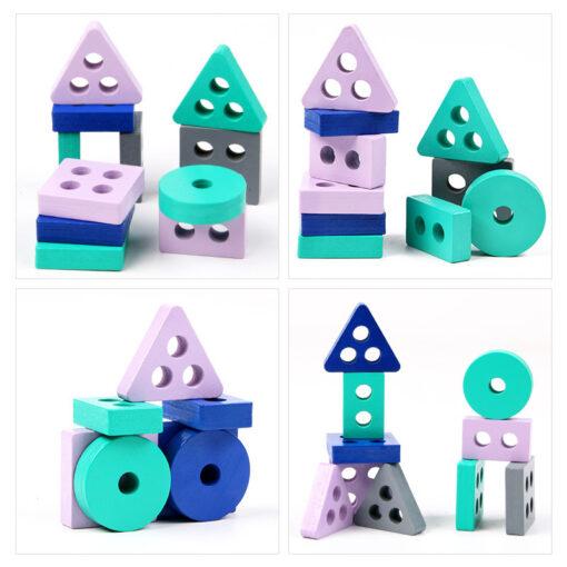 ⁦geometric shape pairing small⁩ - الصورة ⁦2⁩