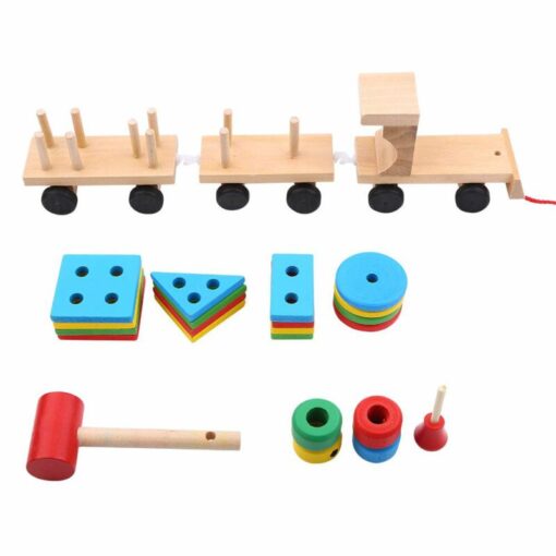 ⁦Wooden Train⁩ - الصورة ⁦4⁩