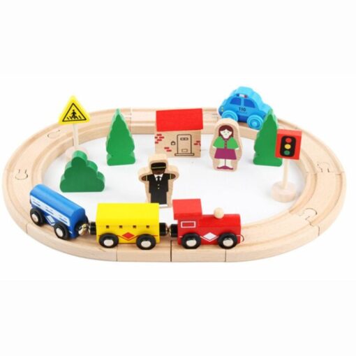 ⁦Wooden Train DIY Assembly⁩ - الصورة ⁦10⁩