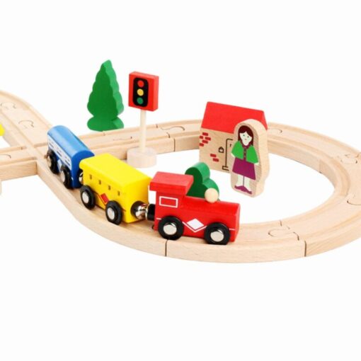 ⁦Wooden Train DIY Assembly⁩ - الصورة ⁦9⁩