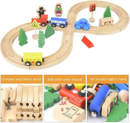 ⁦Wooden Train DIY Assembly⁩ - الصورة ⁦14⁩