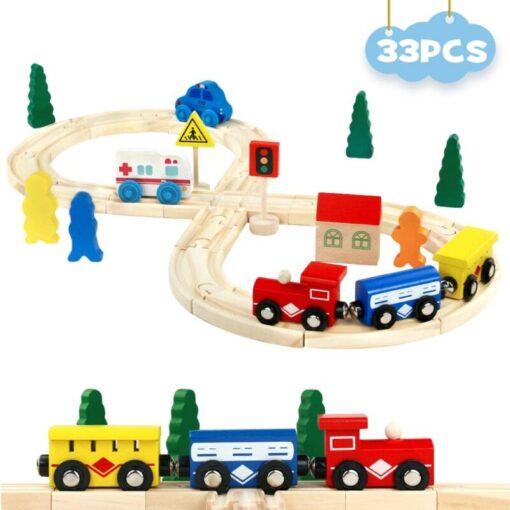 Wooden Train DIY Assembly