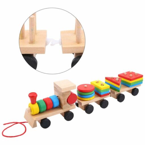 ⁦Wooden Train⁩ - الصورة ⁦7⁩