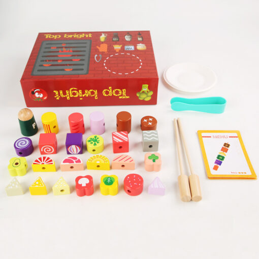 ⁦barbecue simulation wooden toy⁩ - الصورة ⁦8⁩