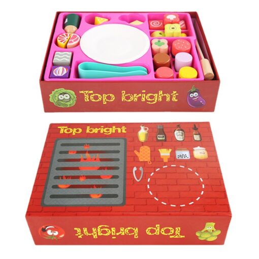 ⁦barbecue simulation wooden toy⁩ - الصورة ⁦6⁩