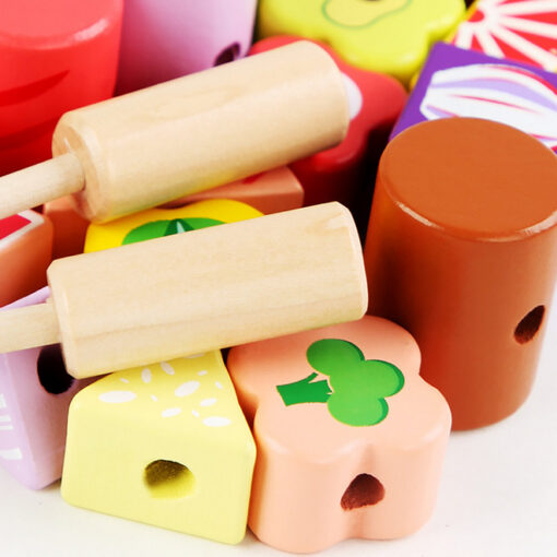 ⁦barbecue simulation wooden toy⁩ - الصورة ⁦4⁩