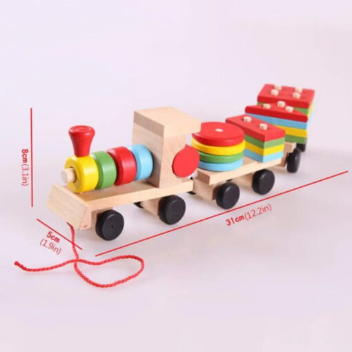 ⁦Wooden Train⁩ - الصورة ⁦8⁩