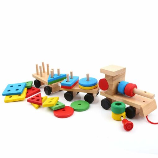 ⁦Wooden Train⁩ - الصورة ⁦6⁩