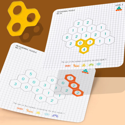 ⁦Hexagonal Puzzle⁩ - الصورة ⁦8⁩