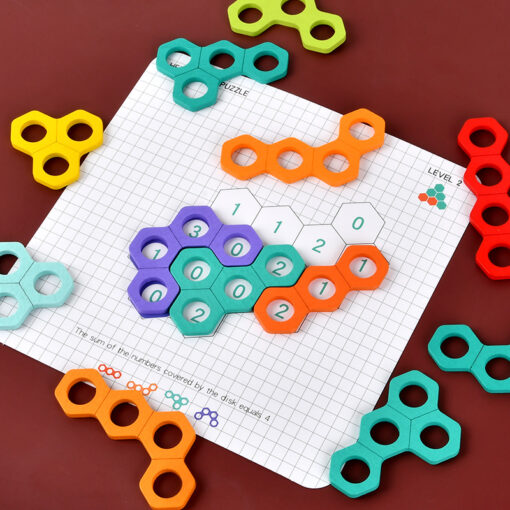 ⁦Hexagonal Puzzle⁩ - الصورة ⁦6⁩