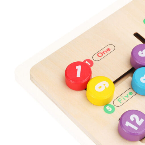 ⁦Wooden numbers and letters maze⁩ - الصورة ⁦6⁩