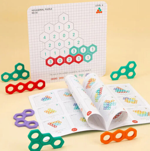⁦Hexagonal Puzzle⁩ - الصورة ⁦4⁩