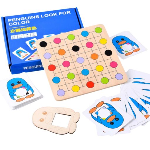 Penguins Look for Color Games