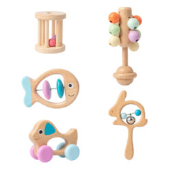 Alternative view of Baby Wooden Rattle