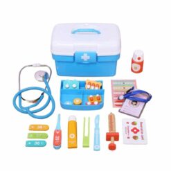 Alternative view of wooden simulation  doctor toy combination