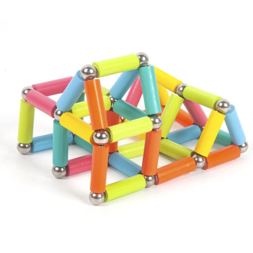 ⁦Magnetic sticks 80 pcs⁩ - الصورة ⁦2⁩
