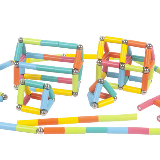 ⁦Magnetic sticks 80 pcs⁩ - الصورة ⁦4⁩