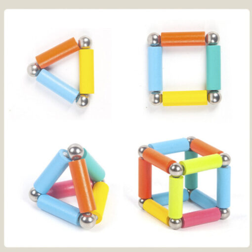 ⁦Magnetic sticks 80 pcs⁩ - الصورة ⁦5⁩