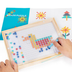Alternative view of Magnetic ball puzzle