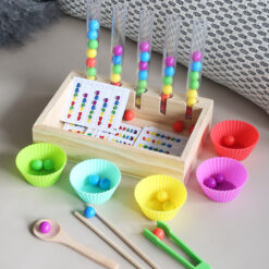 Rainbow beads music clip