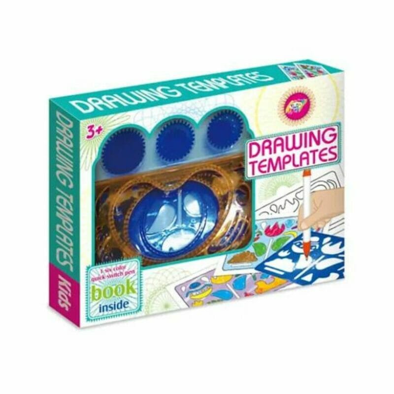 Drawing Templates – 6 Color Quick Switch Pen with Book - Image 4