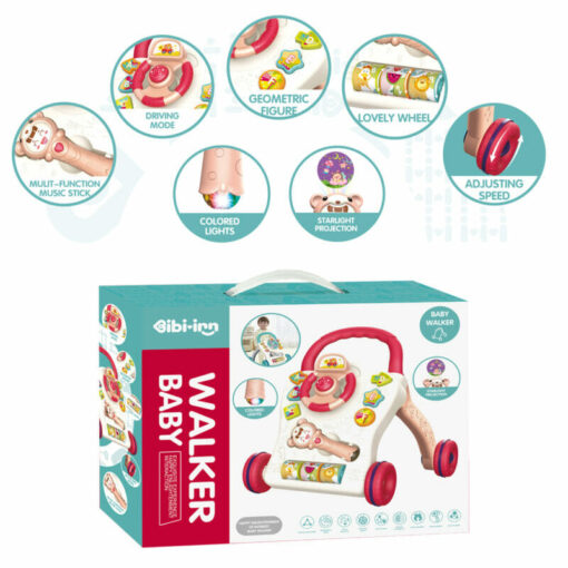 ⁦Baby Walker Red color⁩ - الصورة ⁦3⁩