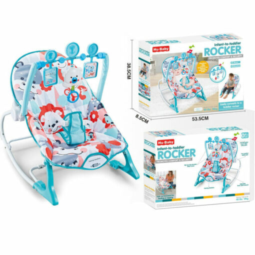 ⁦HuBaby Infant to Toddler Rocker⁩ - الصورة ⁦2⁩