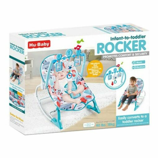 ⁦HuBaby Infant to Toddler Rocker⁩ - الصورة ⁦3⁩
