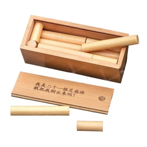 ⁦Cylinder puzzle bois⁩ - الصورة ⁦2⁩