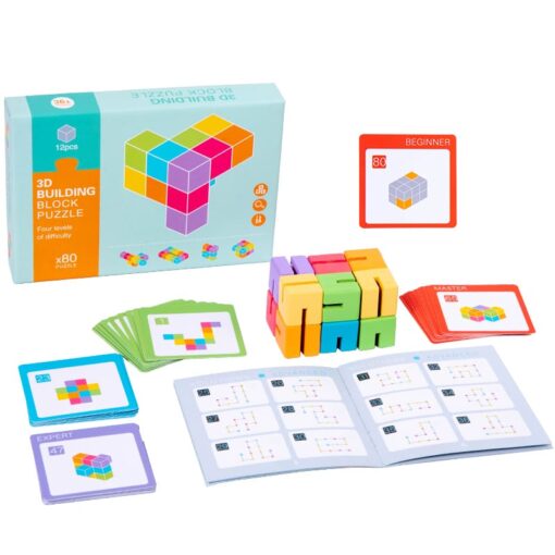 ⁦3D Building Block Puzzel⁩ - الصورة ⁦9⁩