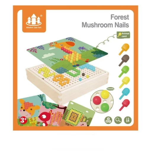 Forest Mushroom Nails