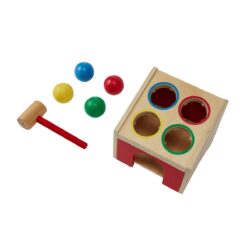 Alternative view of Wooden Hammer Cube