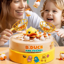 Bounce And Catching Popping Duck With Light And Sound