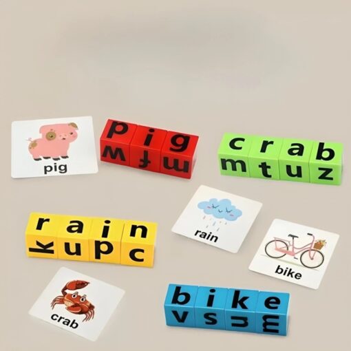 Alphabet spelling game plastic - Image 4