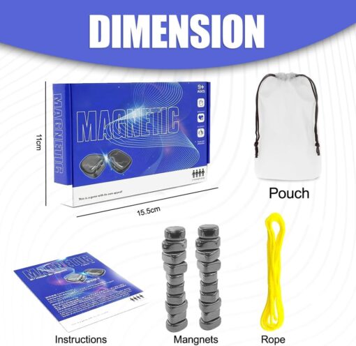 ⁦Magnetic Chess Game 40 pcs⁩ - الصورة ⁦7⁩