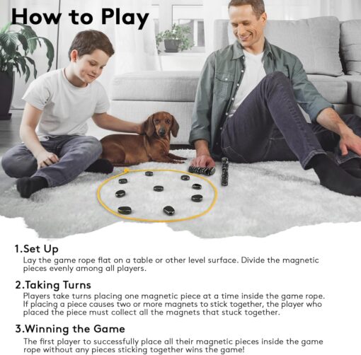 ⁦Magnetic Chess Game 40 pcs⁩ - الصورة ⁦3⁩