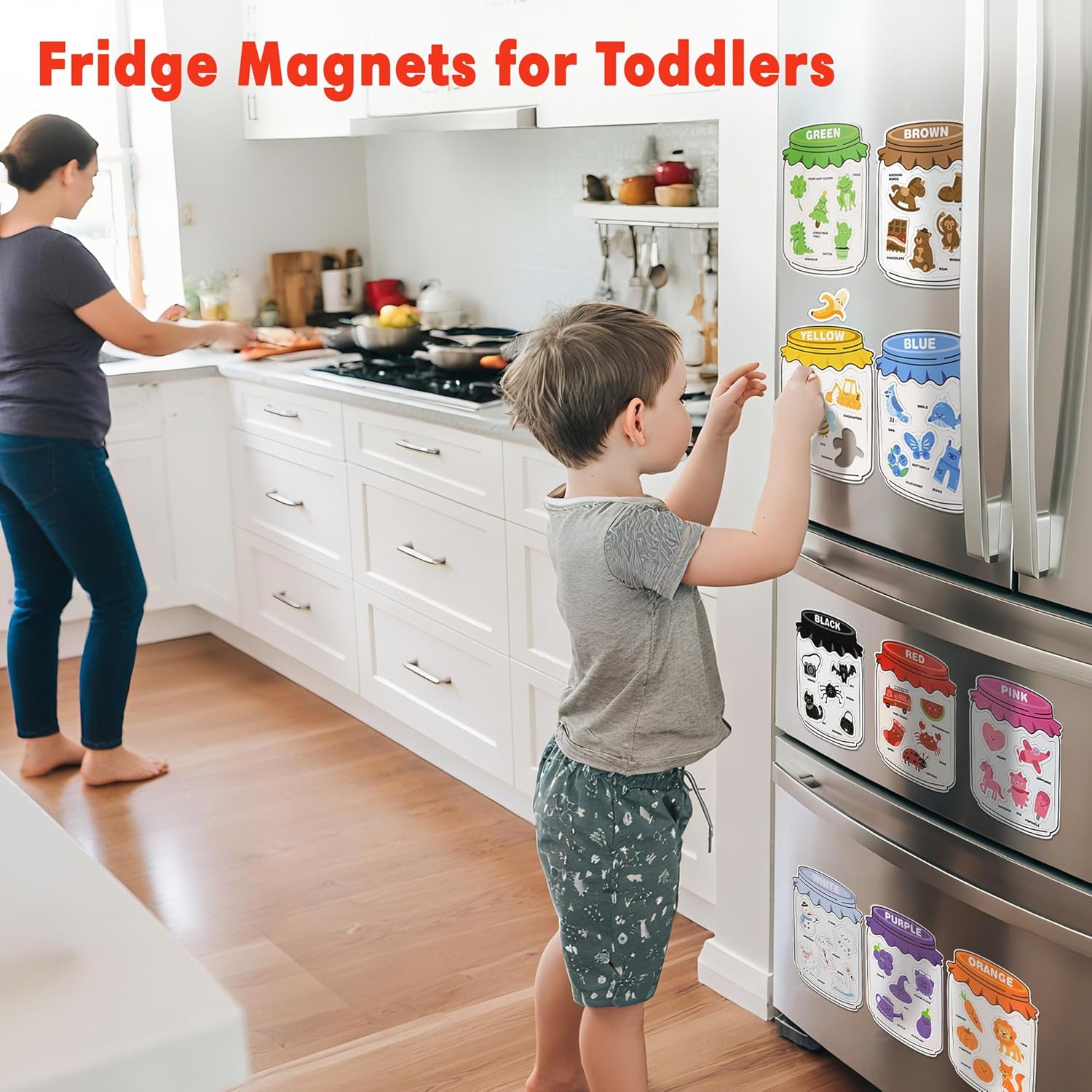 Magnetic Color Sorting Toy LARGE 11 color